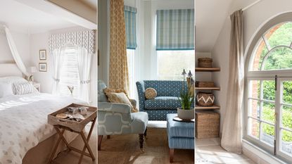 three farmhouse curtain ideas