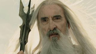 Christopher Lee in Lord of the Rings