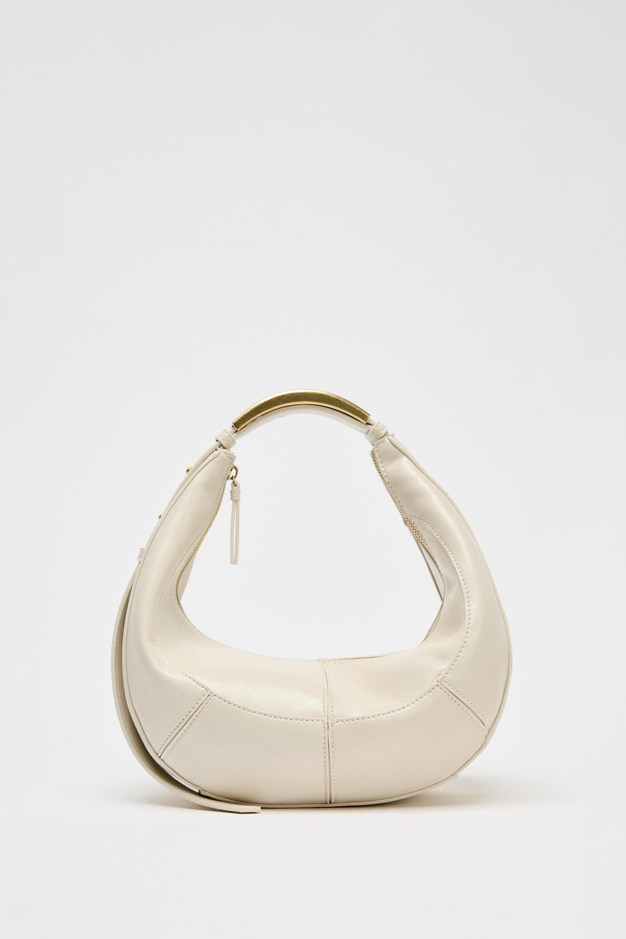 Oval Bag With Metal Strap