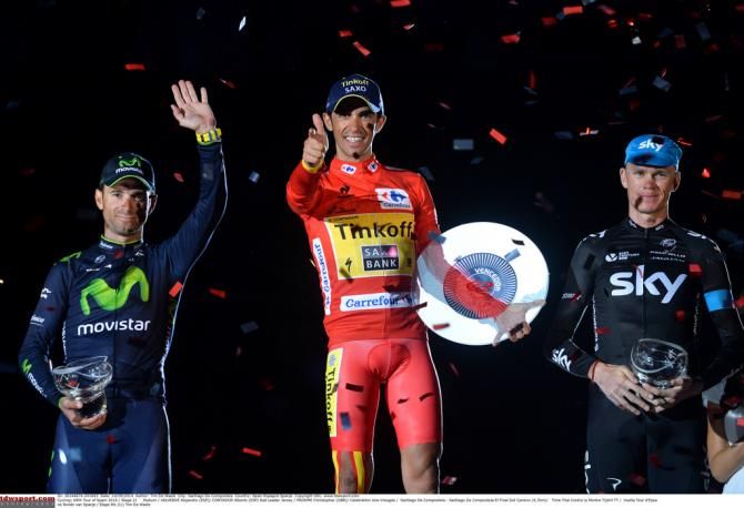 Alberto Contador (Tinkoff-Saxo) keeps on firing that pistol