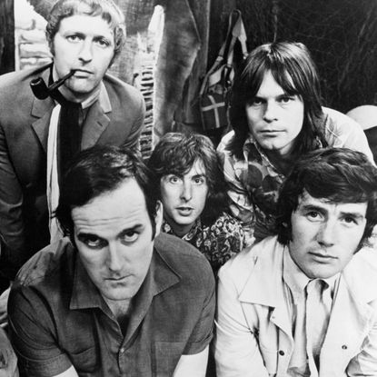 Terry Jones, Graham Chapman, John Cleese, Eric Idle, Terry Gilliam and Michael Palin.