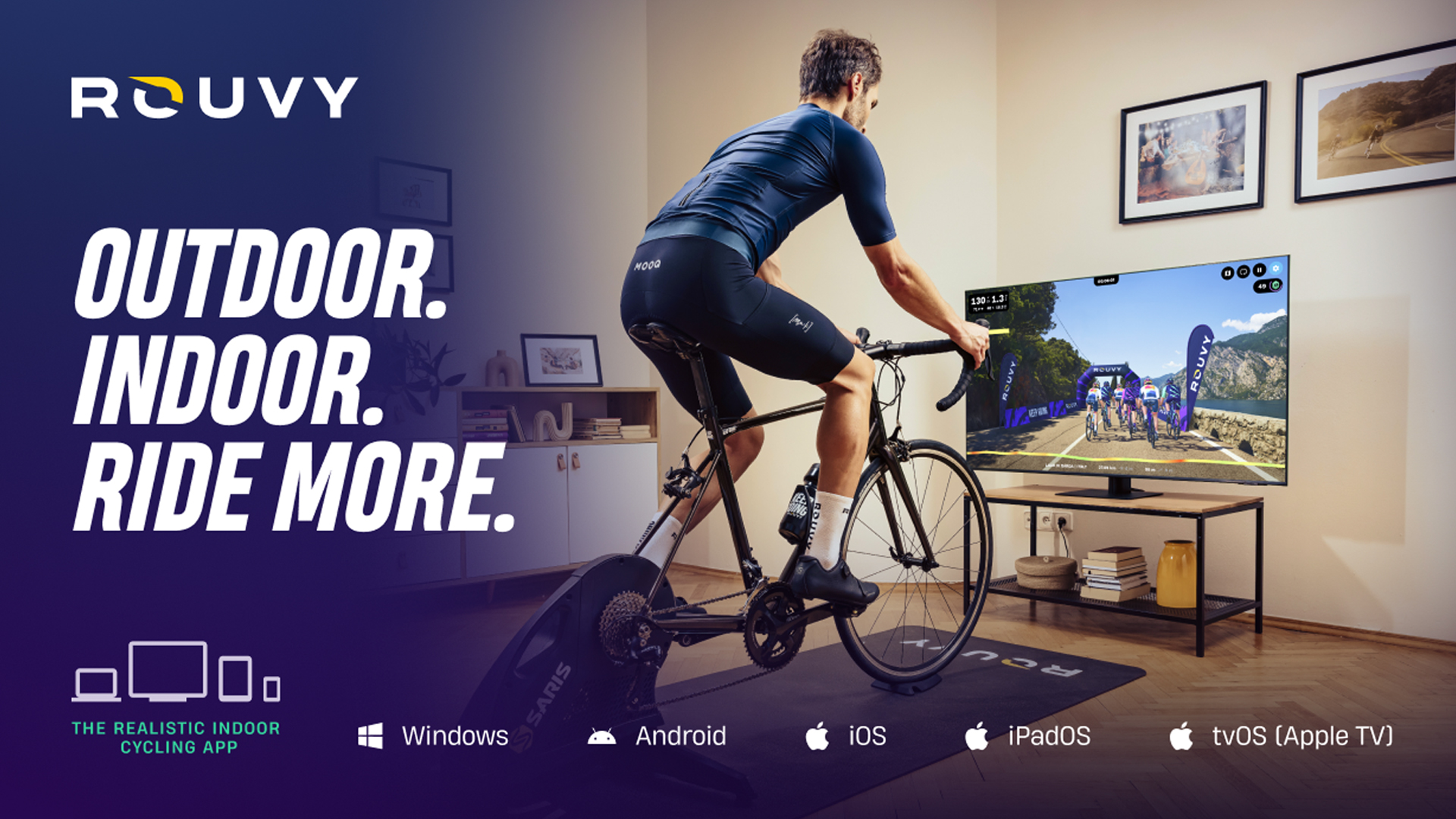 Indoor training with ROUVY