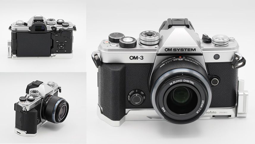 Worried the OM System OM-3’s faithfully retro lack of a grip could mean ...