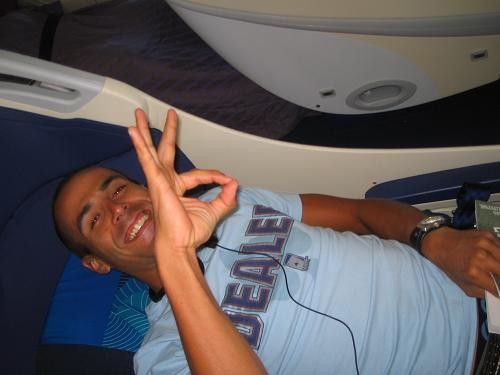 Ben Brooks reclines