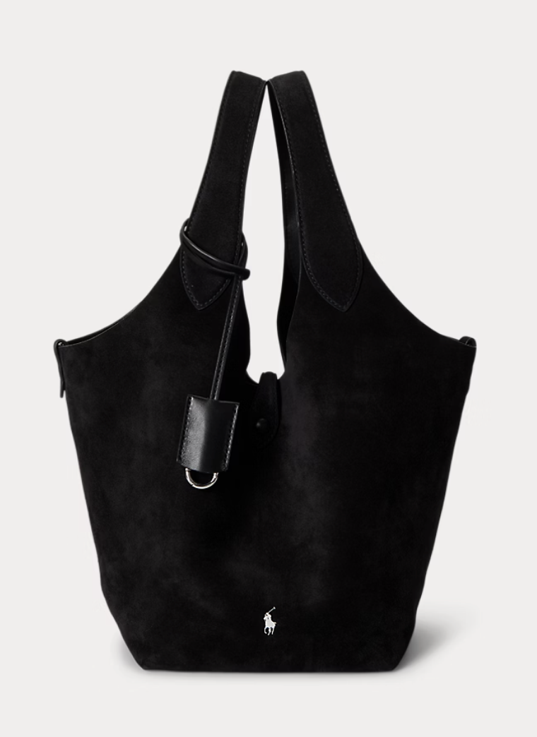 Polo Ralph Lauren, Polo Play Suede Medium Tote
