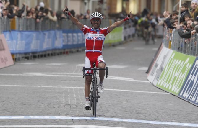 Joaquim Rodriguez Oliver (Katusha) wins stage 5 of Tirreno-Adriatico