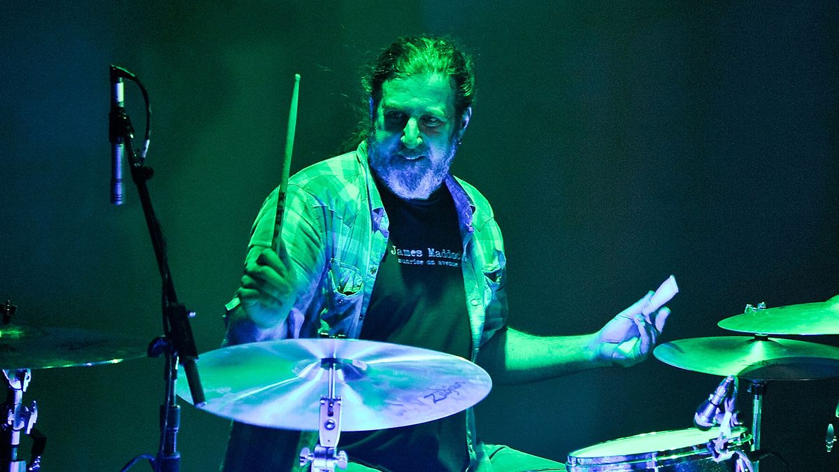 “I used the snare drums I played on those early records, including the ...