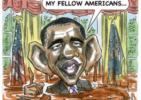 Obama&amp;#039;s address sinks