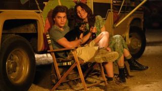 Emile Hirsch and Catherine Keener in Into The Wild