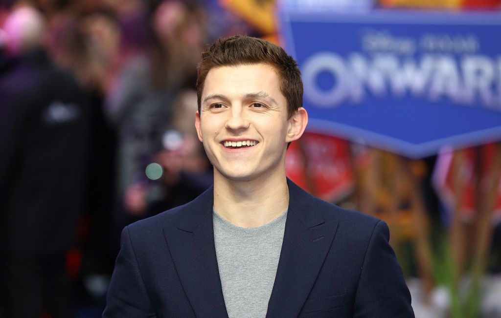 Tom Holland attends the &amp;quot;Onward&amp;quot; UK Premiere at The Curzon Mayfair on February 23, 2020 in London.