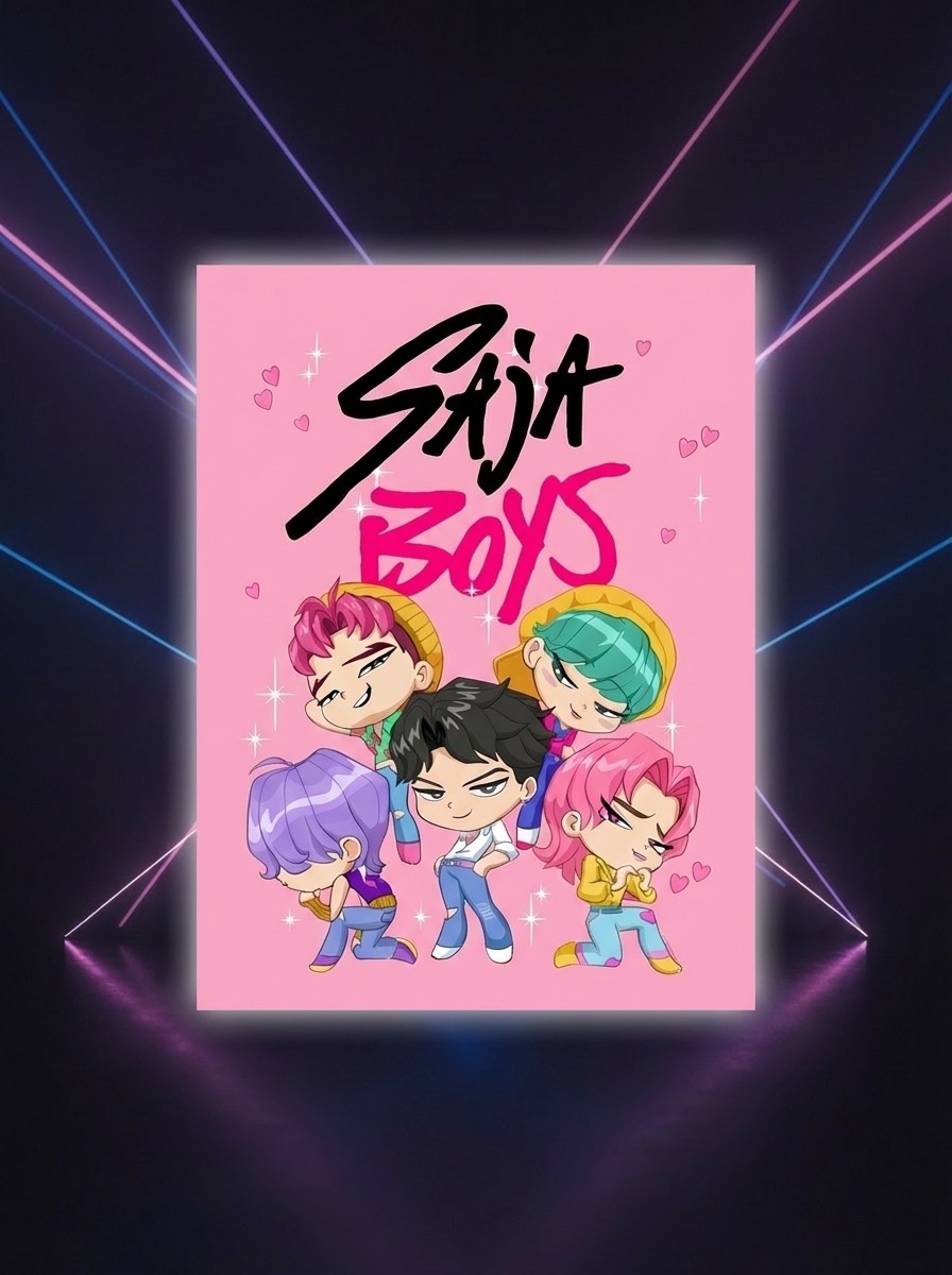 Saja Boys Chibi Poster
