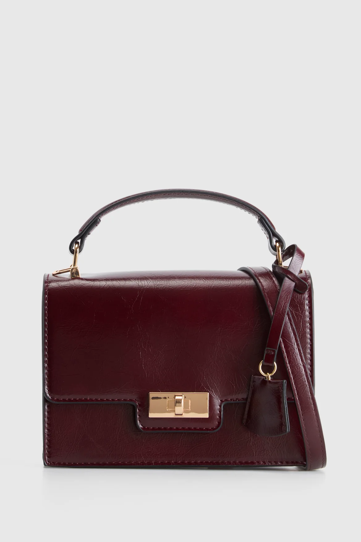 Laura Jones Cleo Flap Top Handle Bag