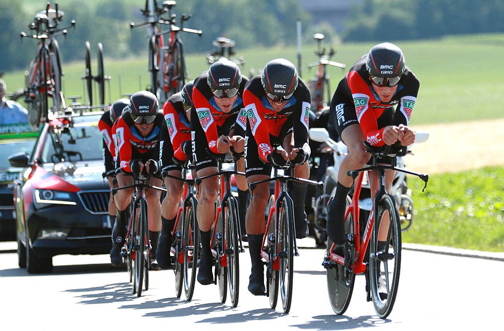 BMC Racing win stage 1 team time trial at Tour de Suisse