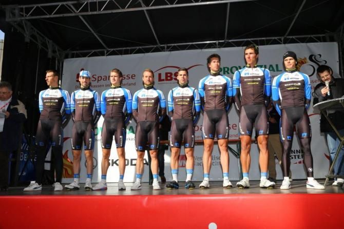 Team NetApp-Endura before the start