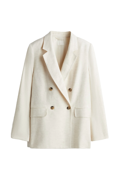 H&M, Linen-Blend Blazer