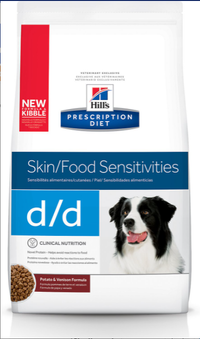 Hill's Prescription Diet d/d Skin/Food Sensitivities Potato &amp; Venison Formula Dry Dog Food $110.99