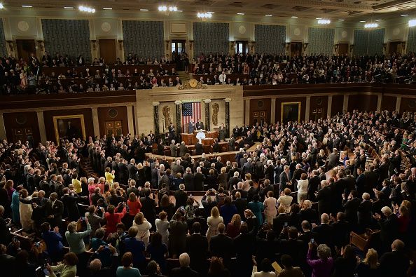 Pope Francis addresses joint Congress.