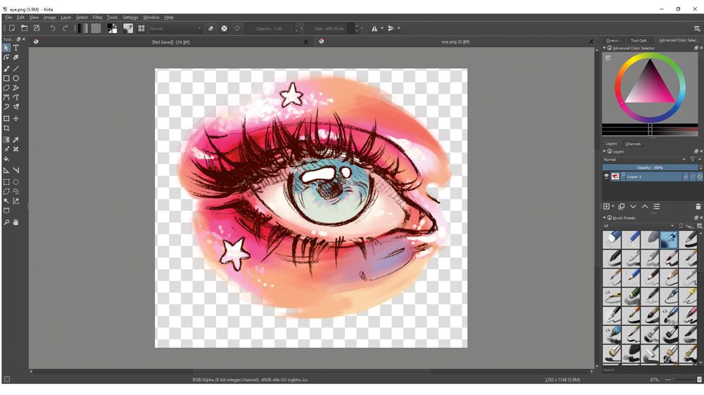 Krita tutorials Learn the basics of the digital art software