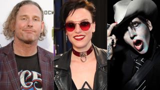 Corey Taylor, Lzzy Hale and Marilyn Manson
