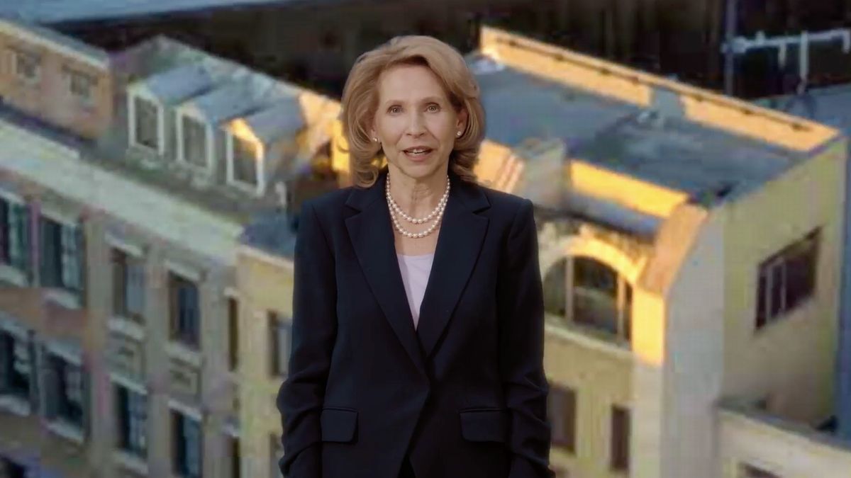 Shari Redstone during ViacomCBS&#039;s streaming event