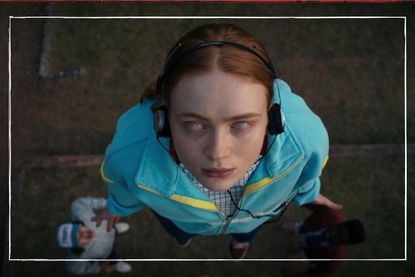 Is Max Mayfield blind in Stranger Things picture shows Sadie Sink as Max Mayfield suspended in the air with eyes all white and staring