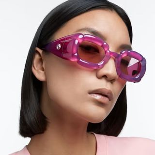 pink flower sunglasses