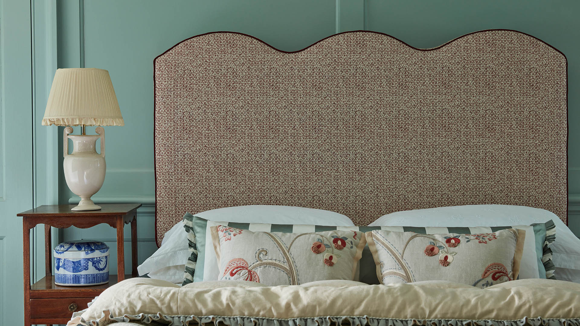 Floral cushions