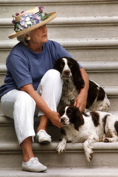 Barbara Bush, 1991