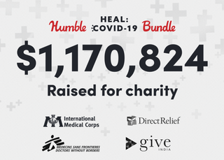 Humble's COVID-19 charity drive raises over $1m