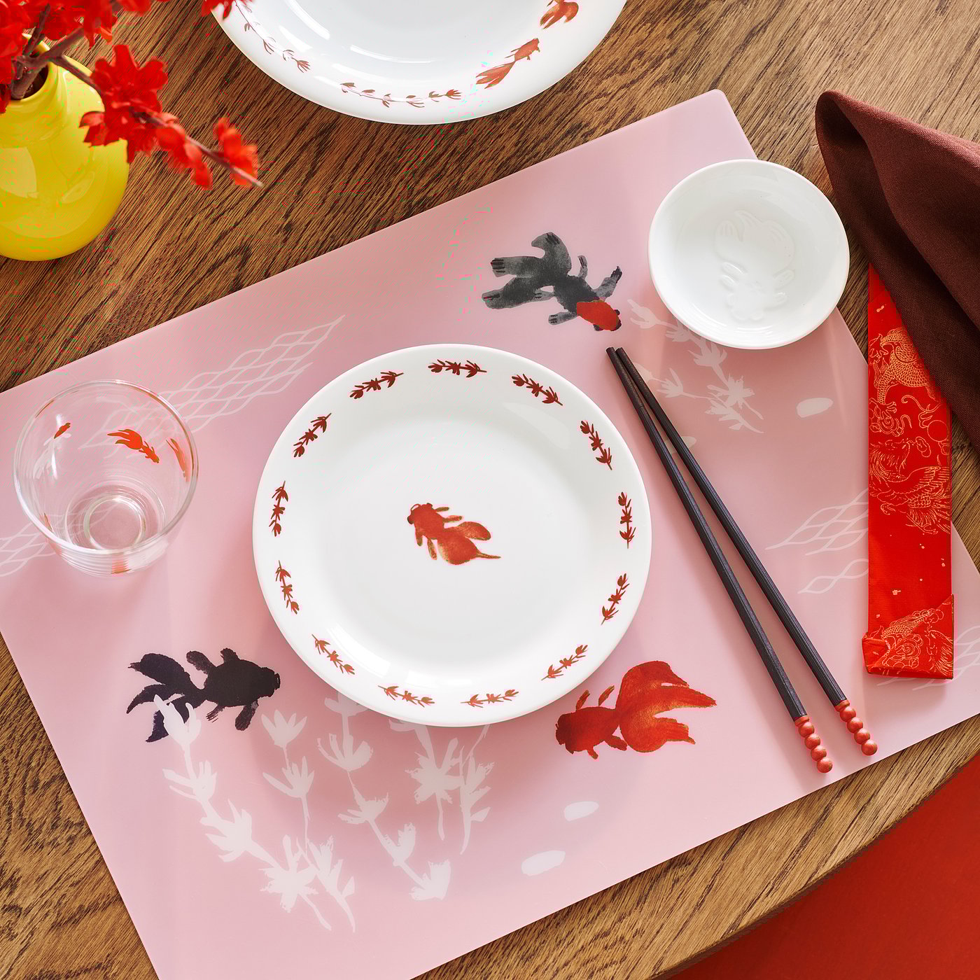 F&amp;Ouml;ssta Place Mat - Goldfish 45x35 Cm