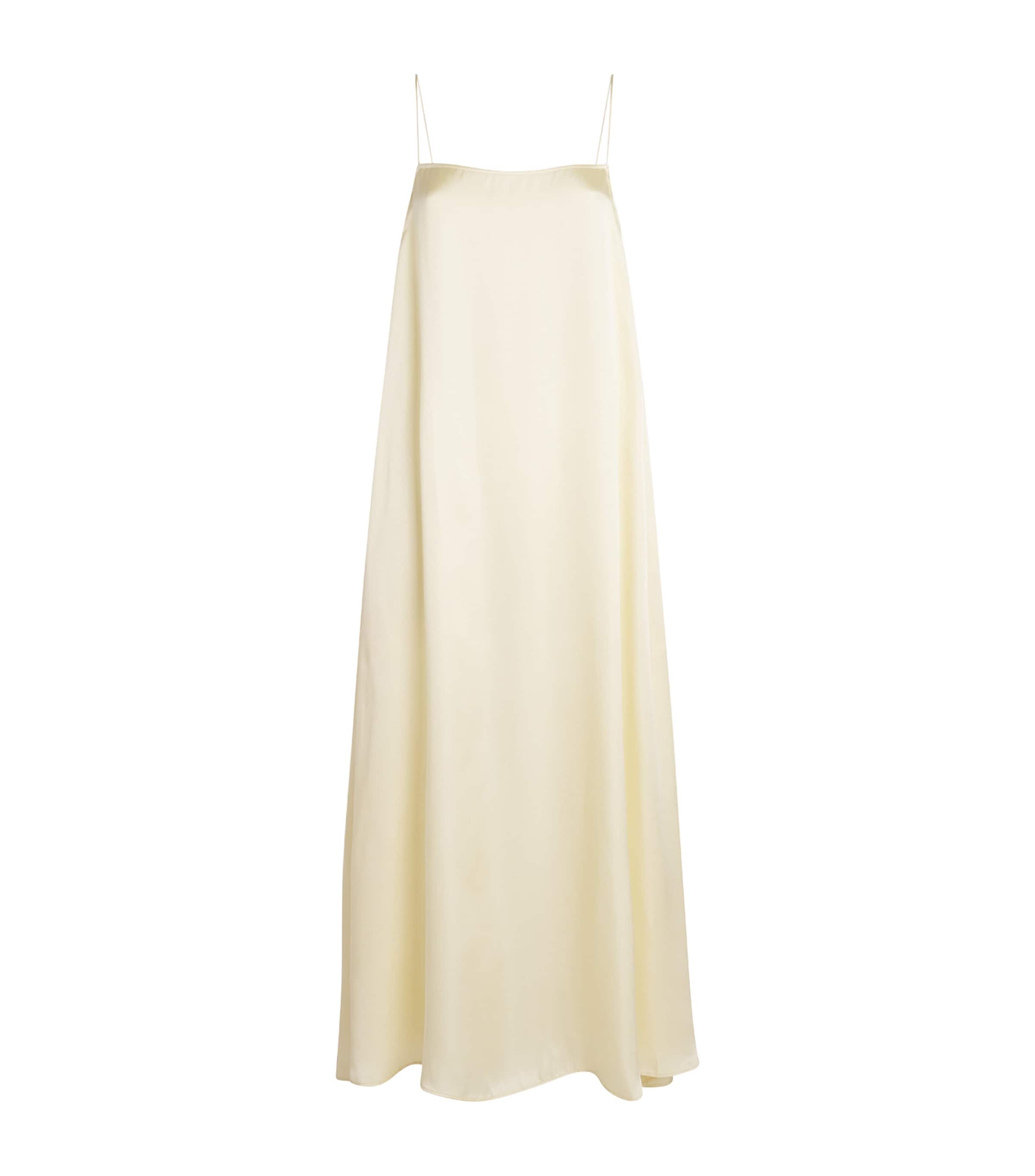 Anine Bing Silk-Blend Mae Maxi Dress