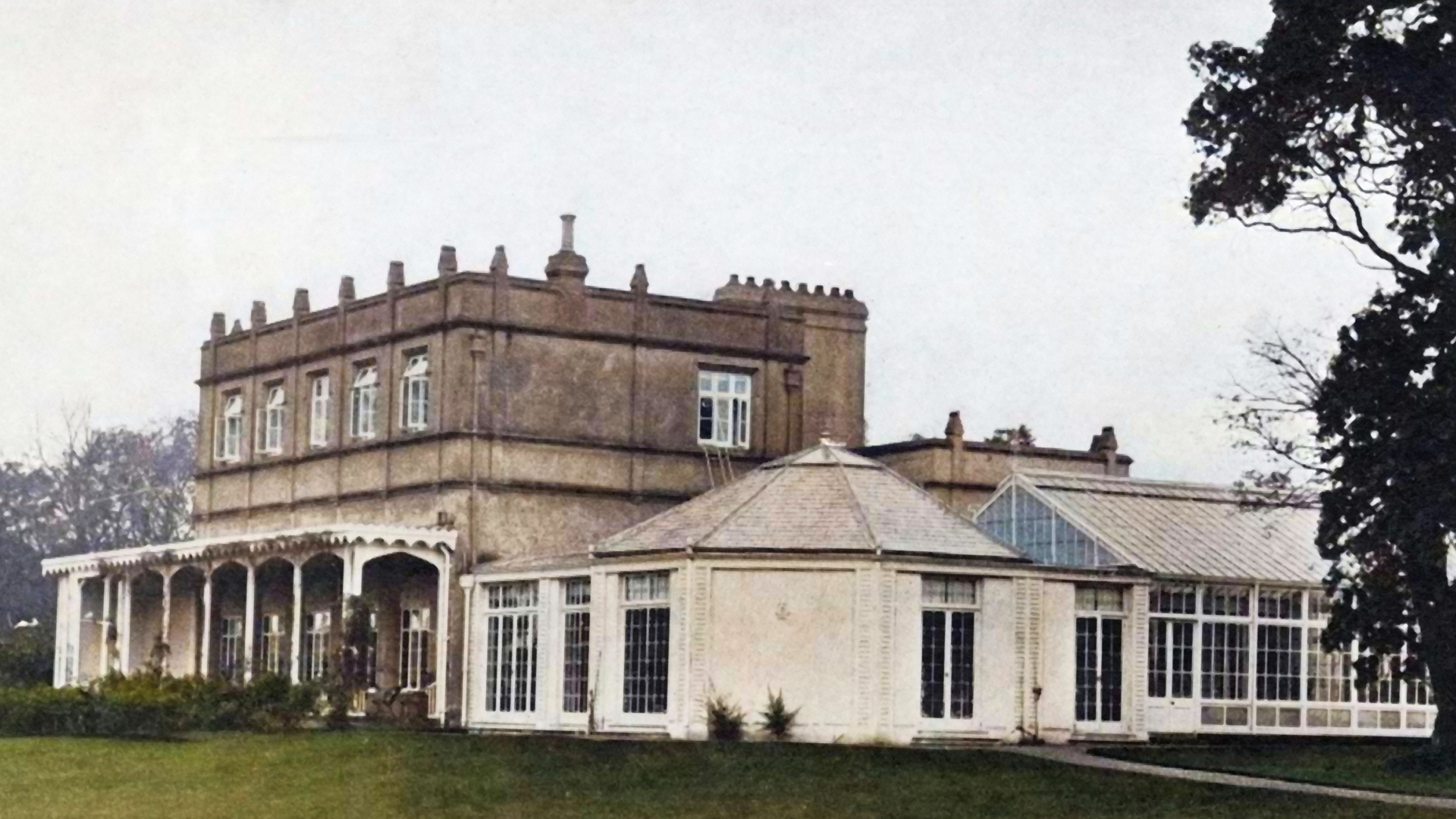 The exterior of Royal Lodge