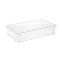 Long Plastic Storage Box | $16.99 at The Container Store