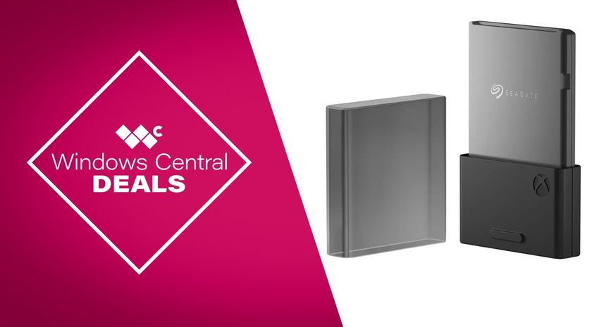 Windows Central Deal banner for Seagate 4TB Expansion Card