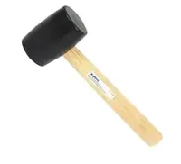 16 oz. Black Head Rubber Mallet: $7.97 $5.97 at Home DepotSave $2