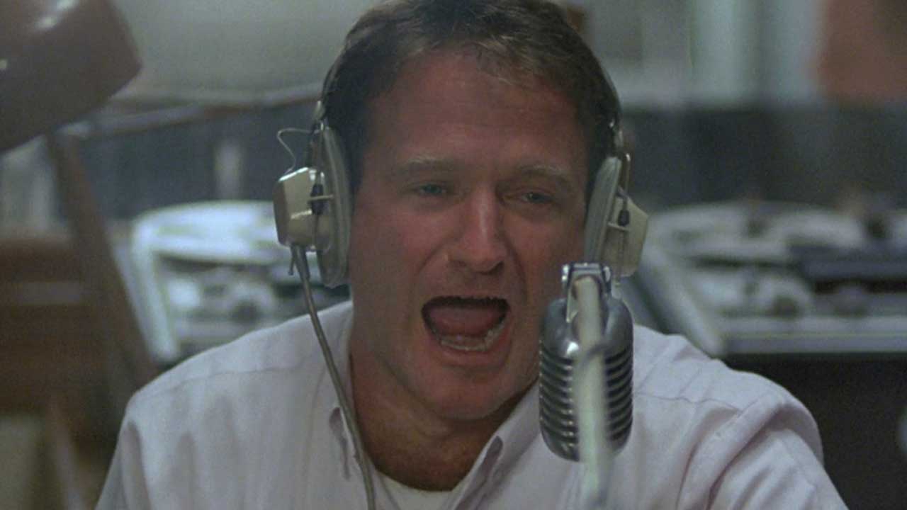 Robin Williams in Good Morning Vietnam