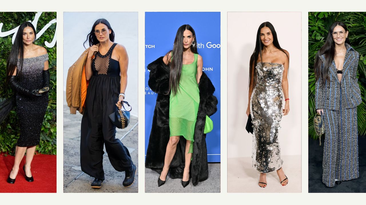 Comp image of Demi Moore&#039;s best looks