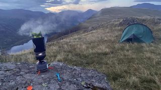 how to make coffee while camping: Jetboil Flash