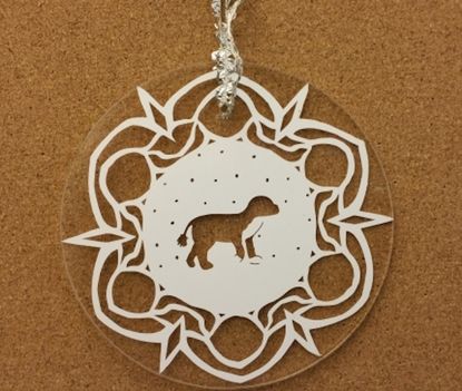 The "Boflake" ornament from 2012.