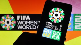 In this photo illustration, a 2023 FIFA Women's World Cup logo seen displayed on a smartphone. The 2023 FIFA Women's World Cup will be the ninth edition of the FIFA Women's World Cup. The tournament will be jointly hosted by Australia and New Zealand, and is scheduled to take place from 20 July to 20 August 2023. 