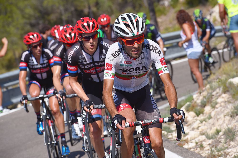 Jose Mendes on the front during stage 18