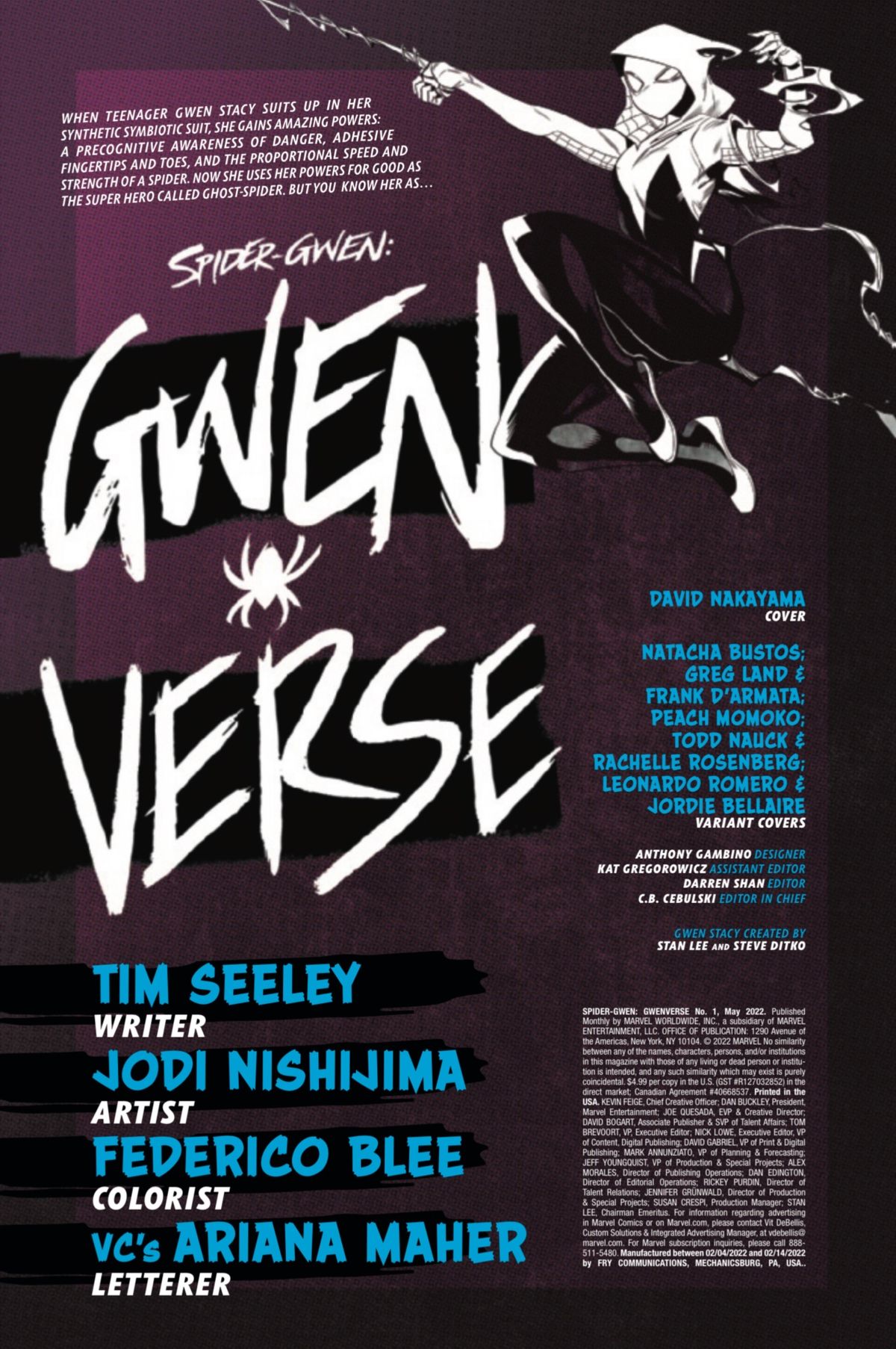 Spider-Gwen: Gwen-Verse #1 preview pages