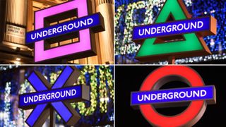 PS5 London Underground signs