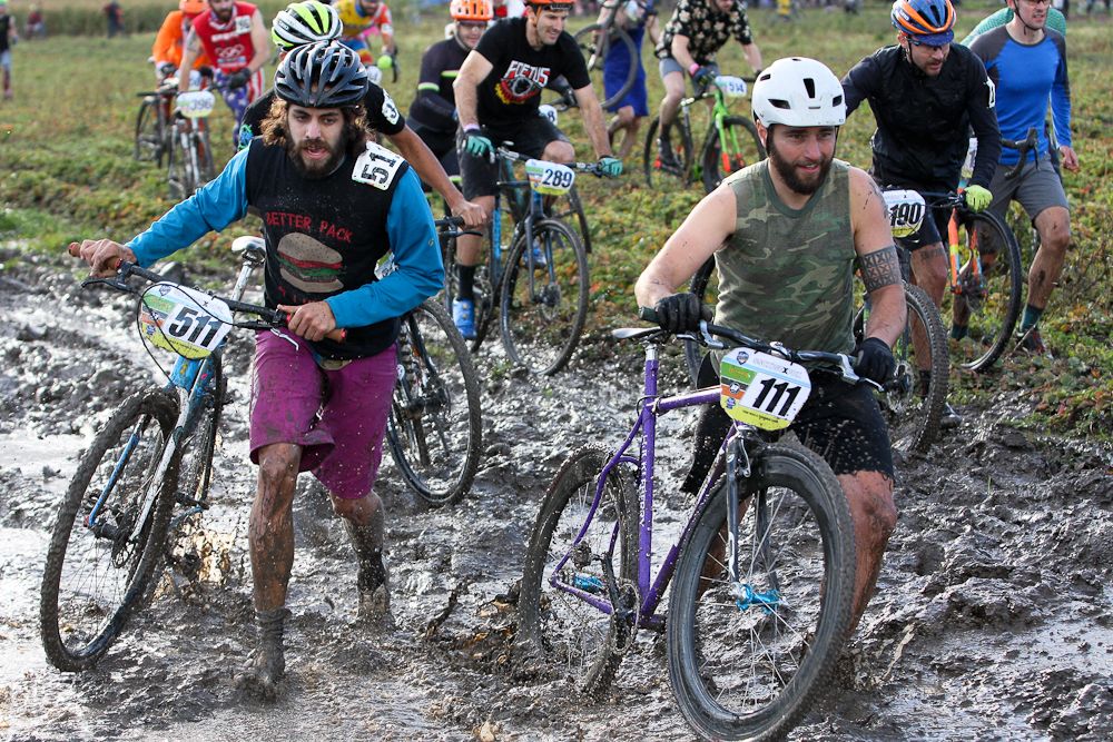 Costumes were standard fair at the 10th Single speed cyclo-cross world championships in Portland.