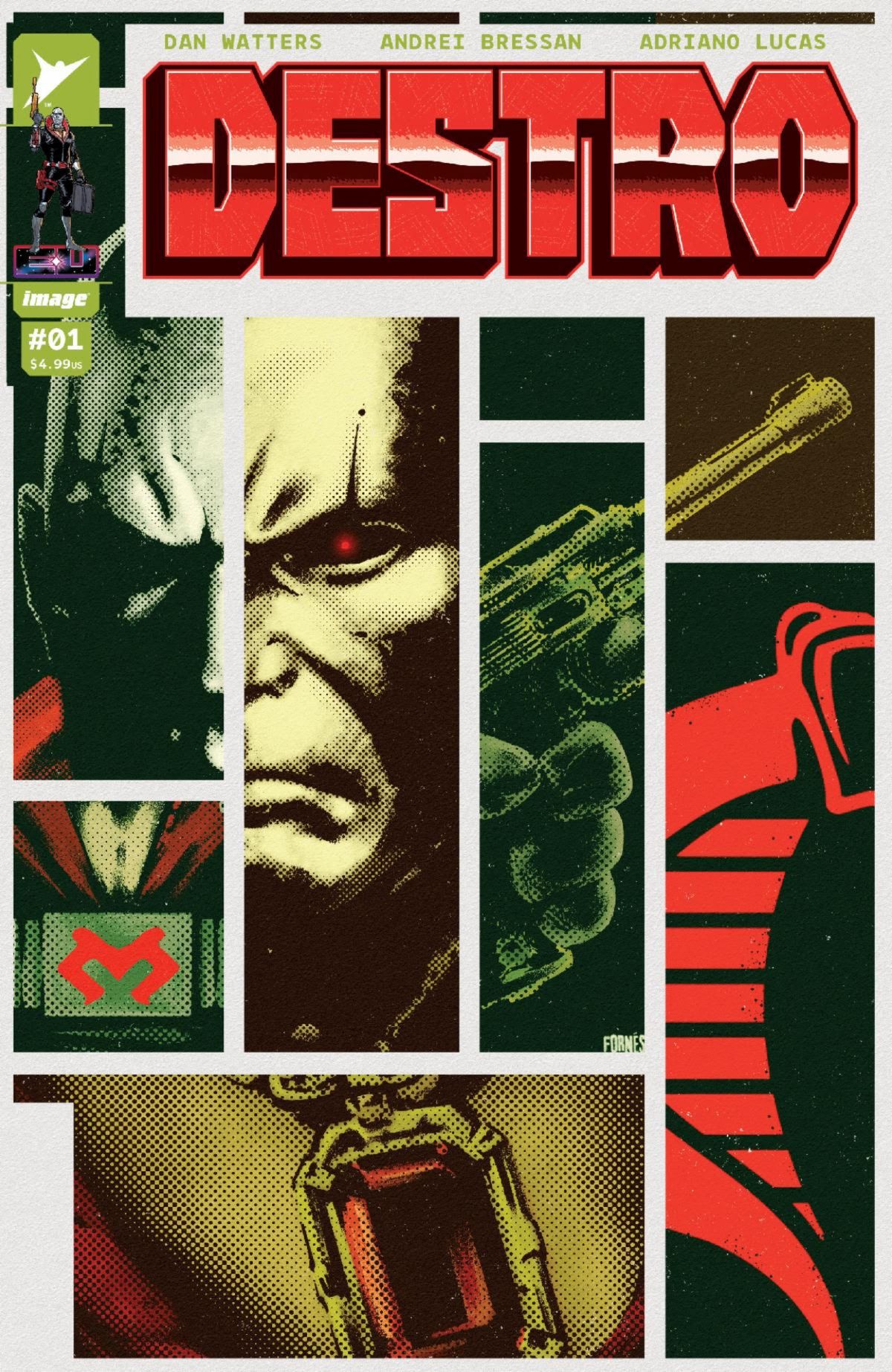Destro #1 cover