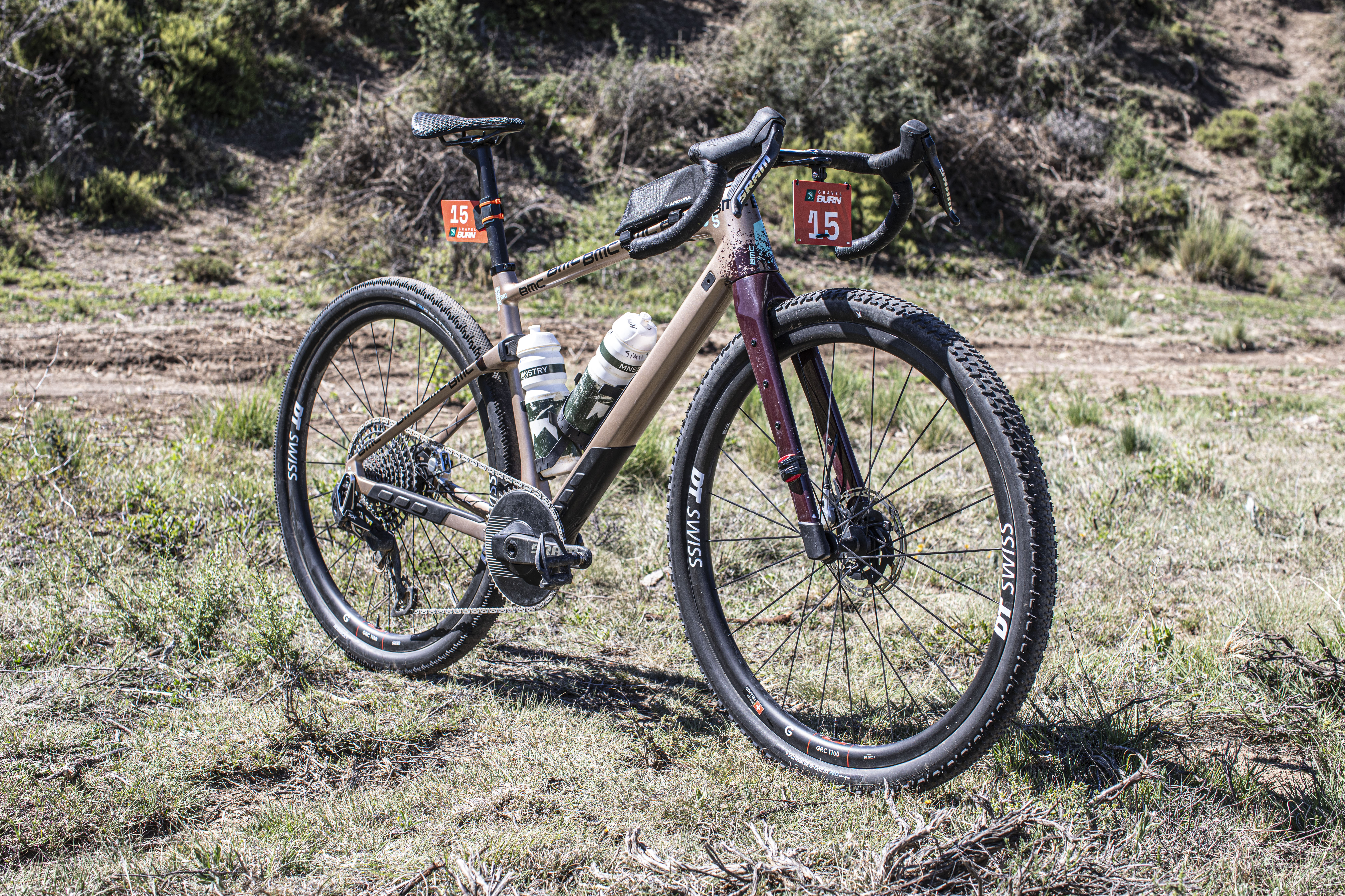 Simon Pellaud&#039;s BMC URS 01 One photographed in the Burn Camp