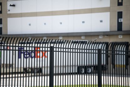 Indianapolis FedEx facility that was the site of a mass shooting.
