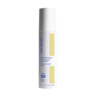 The Outset, The Outset Hydrasheer 100% Mineral Hydrating Sunscreen Spf 30 - Uva/uvb Protection - Face, Lightweight, Clean, Vegan Free - Sensitive Skin - 1.7 Fl Oz