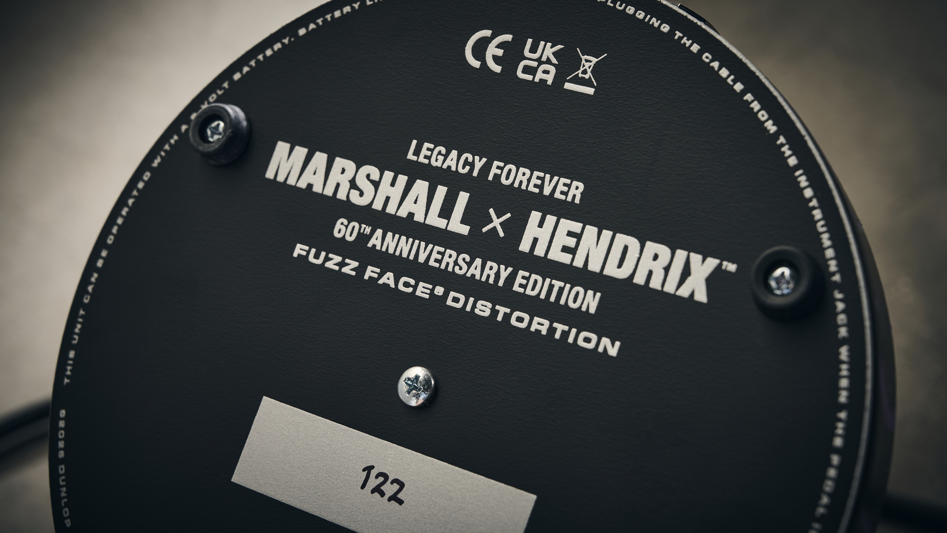 Marshall X Jimi Hendrix 60th Anniversary
