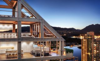 Terrace House in Vancouver designed by Shigeru Ban